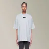 Mode Ess Designer 2024 Neues Essentialst-Shirt Nebel High Street Womens Guard Hosen Lose Herren Kurzarm Shorts Spring Setfygr