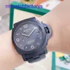 Heyecan verici Bilek Saat Panerai Luminor Serisi PAM01438 44mm Gauge Otomatik Mekanik Erkek İzle Saat Seramik Saat İsviçre Ünlü Saat Saati