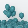 Partydekoration 75 PCS Set 12 Zoll Blue Latexballons 32,8 Fuß Gold Aluminium Folien -Streamer Dekorationen Ballon