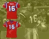 Custom Any Nom Number Mens Youth / Kids Keanu Reeves Shane Falco 16 Sentinels Football Jersey Les remplacements TOP STTITTED S-6XL