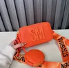 2PCS/SET! Moda damska torba kamery modna spersonalizowana litera SM solidny kolor małe kwadratowe torby dla damskich ręcznych torby crossbody