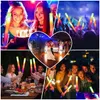 Andere Event -Party -Lieferungen RGB LED Foam Stick Cheerrohr Colorf Helles Leuchten im Dark Birthday Wedding Festival Dekorationen Drop de dhrf6