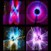 LED Light Sticks Reikirc 2-in-1 Lichtschwert mit 15 Farbsoundffekten Lichtschwert Metall Laserschwert wiederaufladbare Spielzeugparty Luminous Sword T240428