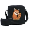 Bag Fashion Women Mini Spalla Cartoon Red Panda Messenger Borse All-Match Piccola borsa Vertica