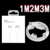 1m 2m 3m USB C bis USB-C PD-Kabel Hochgeschwindigkeitstyp-C-Kabel für Samsung S20 S23 S24 Note 20 HTC LG Xiaomi Android Phone 15/15 Plus