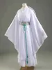 Ethnic Clothing Anime Tian Guan Ci Fu Cosplay Xie Lian Cosplay Costume Xielian Wigs Bamboo Hat Chinese Hanfu Dress Game Party Outfits Women Men