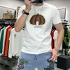 T-shirt de nouveau style Pumpkin Hingestone Flocks Men's Tees 2024 Tendance d'été Marque Luxury Unisexe Tops Large Taille 7xl Man Clothing