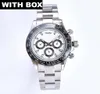 Designer di orologi da uomo Luminous Sapphire Watches Premium Men Autchining 40mm Case di orologio Black Bracciale Bracciale Disc Ceramic Bracciale Fol6696920