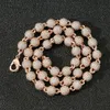 Подвесные ожерелья ожерелья украшения 8 мм круглый ожерелье для шейки цепи цепи