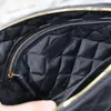 10A luxury women designer cosmetic bags organizer cassandre makeup bag genuine leather black travel pouch make up ladies cluch purses zipper wash toiletry bag