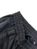 Men's Pants 2024 Summer Spring Nylon Pleated Coil Splicing Functional Black Straight Leg Trousers High Quality Luxury Designer Brand