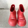 Nuovi stivali carini Colori caramelle scarpe da pioggia spessa non impermeabili