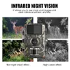 Hunting Trail Camera 16MP 1080P 940Nm Infraröd nattvision Motion Aktiverad Trigger Security Cam Outdoor Wildlife Po Traps Y240422