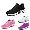 Frete grátis Homens homens Running Shoes Running Lace-up Anti-resistente a baixa malha sólida malha preta branca rosa Purple Mens Sport Sneakers Gai