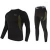 Men's Tracksuits Winter Top Quality Thermal Underwear Men Sets Compression Fleece Sweat Quick Drying Thermo Clothing