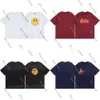 2024 DrawDrew Designer Thirt maglietta estate Dranaggio di moda Luxuria Smirano Stampa per lettere grafica grafica a maniche corte a maniche corta Smiling harajuku tees 588