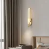 Lámpara de pared recargable moderno led dorado cuadrado cuadrado decoración lámpara de luz decoración de arte doméstico accesorios de iluminación interior