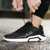 Running schoenen voor mannen sneakers zwarte blanke mannelijke sport joggen atletische trainers plus maat 39-46