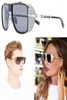 Новый дизайн моды женский солнцезащитные очки мужчины брендские очки BPS104 изысканный квадратный рам