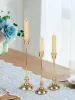 Bougies 3pcs Style européen Candlers en métal simple Bar de décoration de mariage Party Room Decor Candlestick Candlestick