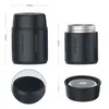 Bento Boxes FJbottle Lunch Box 750ml/25oz Durable 18/10 Stainless Steel Food Can Portable Thermal Insulation Q240427