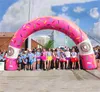 10 m szerokości (33 stóp) Oxford Candy Archway Balon nadmuchiwane dekoracje Donut Arch Sport Linia Start w sprzedaży