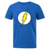 T-shirts masculins The Big Bang Theory T-shirt The Lightning Print T-shirt pour hommes Coton Vêtements surdimensionnés décontractés Strt Short Slved Funny TS Y240429