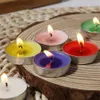 Kaarsen 10 st geurende tealight kaarsen in Kraft Paper Box - Perfect voor voorstellen meer verjaardagen!D240429
