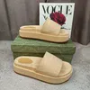 Designer sandalen luxe schoenen stijl slippers glijden macaron dikke bodem zacht bodem mode huis slipper vrouwen dragen strand flip-flops klaring verkoop