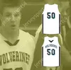 Anpassad Nay Namn Mens Youth/Kids Rob Gronkowski 50 Woodland Hills High School Wolverines White Basketball Jersey 1 Top Stitched S-6XL