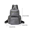 Schooltassen PU Leather Small Backack Chest Pack schoudertas voor reizen en dagelijks gebruik