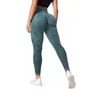 Kadın Taytları Kadın Yoga Pantolon Kravatla Boya Baskısı Cepler İçin Yüksek Bel Kalın Koşu Egzersiz