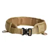 Mens Belt Outdoor Hunting Tactical Belt Multi-Function Buckle Nylon Belt High Quality Outdoors Sport Canvas Belt Neutral Girdle 240429