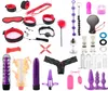 35 PCSSET SEX PRODUITS TOYS ÉROTIQUES POUR ADULTES BDSM SEXE BONSAGE Set Hand S Adult Game Dildo Vibrator Whip Sex Toys for Women Y19121286178