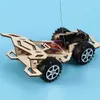 3D Puzzles Childrens Assembléia de madeira DIY 4-CH Electric RC Racing Car Modelo de Experiência científica Toy Toy Fun DIY MOME