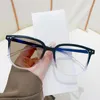 Sonnenbrille Blaues Licht Blockierbrille Vintage Square Computer Reading Brille Smart pochromic Presbyopia Diopter auf 4.0