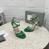 Chaussures de créateurs, talons hauts minces d'été, sandales pour femmes, chaussures de femme formelles, talons ultra-hauts, bouche de poisson chaussures romaines, chaussures en cuir réelles, 10,5 cm et chaussures de banquet de mariage