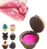 Cupcake Lip Gloss Balm 6 Gloss Balses Balm Christmas Secret Santa Lipgloss Cake Cake Chocolate Cherry Truskawkowy krem ​​GI5924037