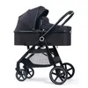 Kinderwagen# hoher Landschaftswagen Multifunktional und leichtes Neugeborene faltbare Zwei-Wege-Childrens-Einstellbare Rückenlehne Q240429