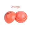 Google Hot Selling 6 Cores Cores Round Round Ball Balm 3D Lipbalm Fruit Lip Lip Smacker Natural Hidratante Lips Care