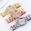 Bilek saatleri elmas kakma moda kadın saatleri kadınlar için moda çelik bant izlemek metal kayış kuvars relojes para damas