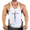 Tobs de débardeur pour hommes Tobe réservoir d'été Bodybuilding 2023 Gyms Vêtements Men Shirt Slim Fit Vestes Mesh Singlets Muscle Tops T240428