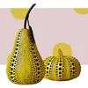 Wave Point Fruit Decorative Accessories Pear Pumpkin Resin Decorative Craft Decorative Accessories Furniture 240425