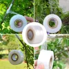 Décorations 2/3 / 4cm PE Greffing Ruban Selfadhesive Garden Fruit Tree Enroulant Film extensible Plantes extensible