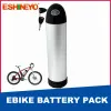 パート36V 10AH 15AH 20AH EBIKEバッテリーパック18650セルケトルウォーターボトルダウンチューブバッテリー用電気自転車マウンテンバイクDIY