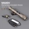 戦術M600アップグレードM600V強力なランタルナトーチストロボスカウトライトハンティング20mmレールメタル