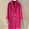 Maxmaras Womens Cashmere Coat Authentic Italian Einkaufsagent Max Co Elemento 23 Herumnwinter Neue Freizeitjacke RJL9