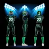 American College Football Wear New Green Saskatchewan Roughriders Football Wear Wear Jerseys Men personnalisés femmes jeunes 84 Arceneaux 9 Ryan 82 Roosevelt Jerseys