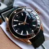Montre automatique Rlx Orange Strap Luxury Watch Mens Mens Watches Ocean Style 42mm Master 8900 Automatic Sapphire Glass Classic Model Pliage