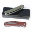 High Quality Custom D2 Blade Outdoor Folding Knife G10 Handle Camping Survival Tool Knife
